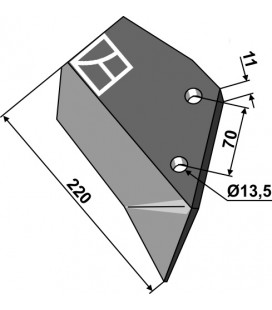 Replacement wings - right