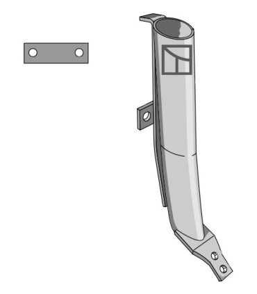 All-purpose slurry injection pipe Ø58