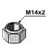 Self-locking nut - M14x2