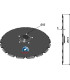 Seed drill disc Ø373x5