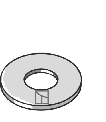 Washer Ø30x2,5xØ10,5
