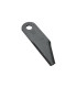 Straw chopper flail blade left - DURAFACE