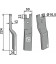 Rotary tine, left model