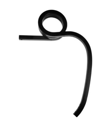 Double coil spring, left