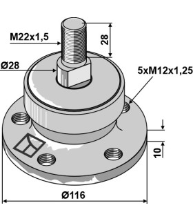 Bearing usable for slurry