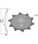 Crop protector disc - left