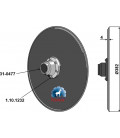 Tallrik Ø 382x4 mm Komplett