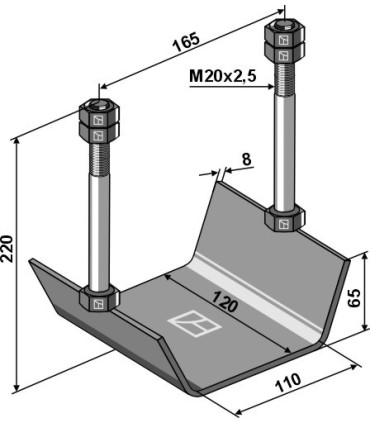 Bearing guard bracket