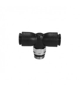 T-stycke till luftslang snabbkoppling 8mm M5(utv) 8mm