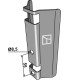 Bracket for trailing shoe