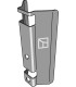 Bracket for trailing shoe