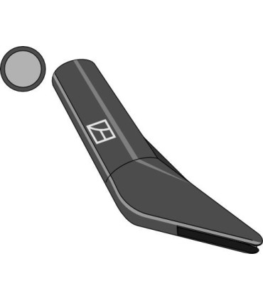 Rubber slurry nozzle