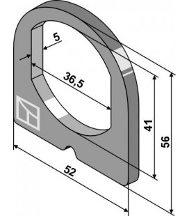 Antirotation lock