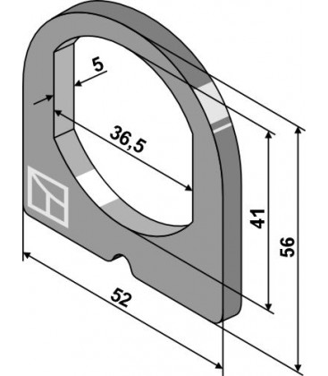 Antirotation lock