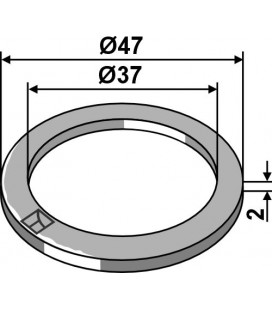 Shim washer Ø47x2xØ37