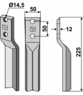 Fräskniv 225x60 Krone