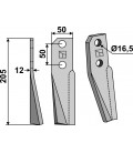 Rotary tine, left model