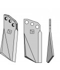 Rotary tine, right model