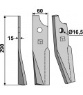 Rotary tine, left model
