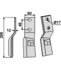 Rotary tine, left model