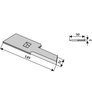 Counter-blade