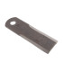 Straw chopper flail blade