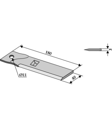 Counter-blade