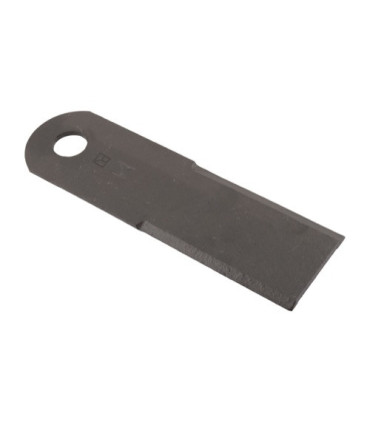 Straw chopper flail blade