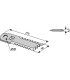Straw chopper flail blade