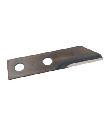 Straw chopper flail blade