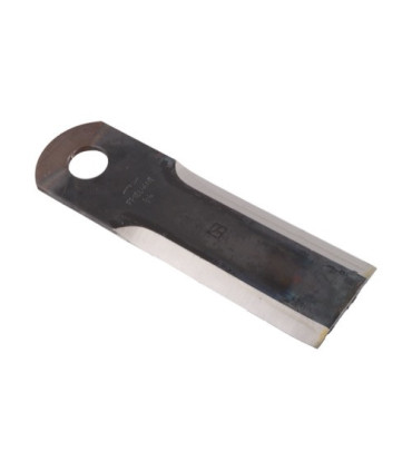 Straw chopper flail blade