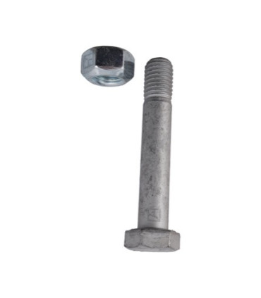 Shear bolt M12 with self-locking nut