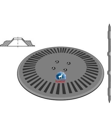 coulter for plow Ø500x5