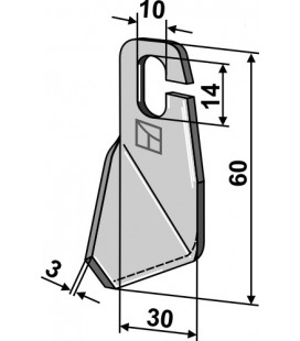 Wing-knife - right model