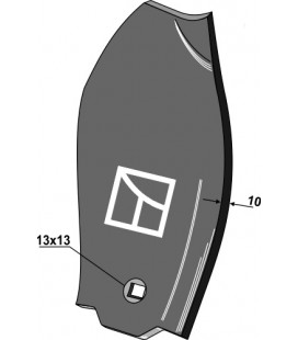 Guideboard, right