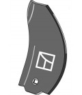 Guideboard, left