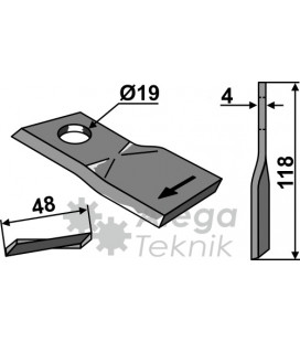 Kniv Slåtterkross