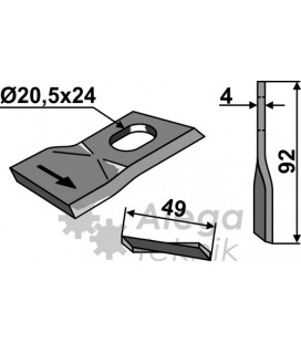 Kniv Slåtterkross