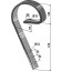 Brake tine