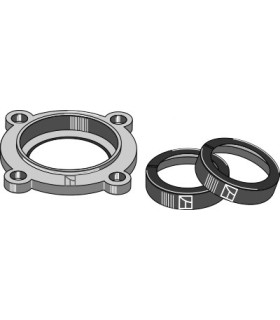 Housing cover with shaft seal