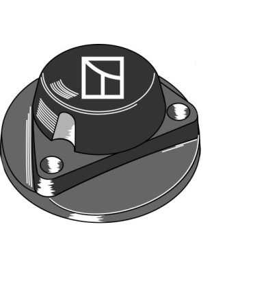 Cap piece of the bearing