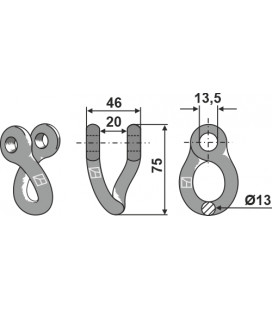 Schakel Epoke 13mm vriden