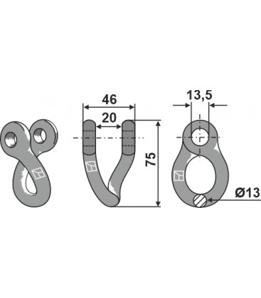 Schakel Epoke 13mm vriden