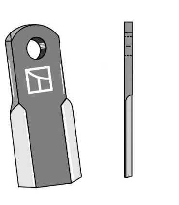 Straight blade - new model