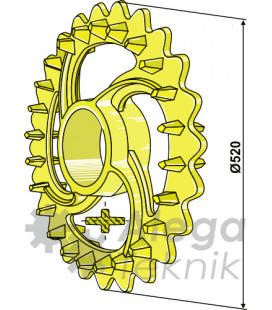 Crosskillring 520mm