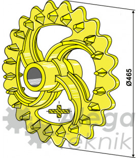 Crosskillring 470mm