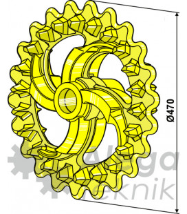 Crosskillring 470mm