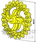 Crosskillring 470mm