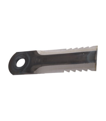 Straw chopper flail blade