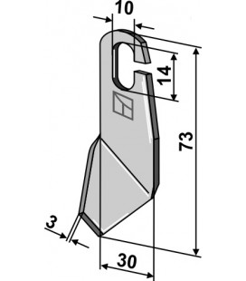 Wing-knife - right model